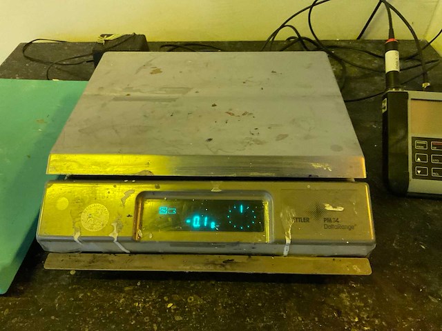 Kettler pm34 deltarange precisieweegschaal met granieten laboratoriumtafel - afbeelding 3 van  6