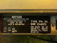 Kettler pm34 deltarange precisieweegschaal met granieten laboratoriumtafel - afbeelding 4 van  6