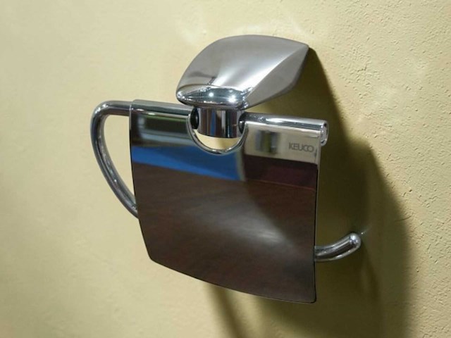 Keuco trias toiletrolhouder chroom - afbeelding 1 van  7