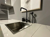 Keuken met inbouwapparatuur, cityline (dkg), gl5900 structuurlak, olijfgroen - afbeelding 5 van  13