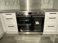 Keuken met inbouwapparatuur, nobilia, picasso, steengrijs - afbeelding 3 van  21