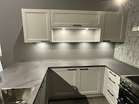 Keuken met inbouwapparatuur, nobilia, picasso, steengrijs - afbeelding 8 van  21