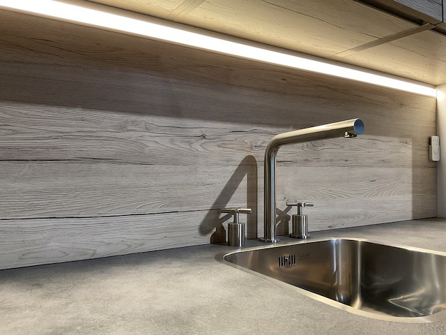 Keuken met inbouwapparatuur, nobilia, van gogh /dali, alpin wit-eiken san remo - afbeelding 11 van  15