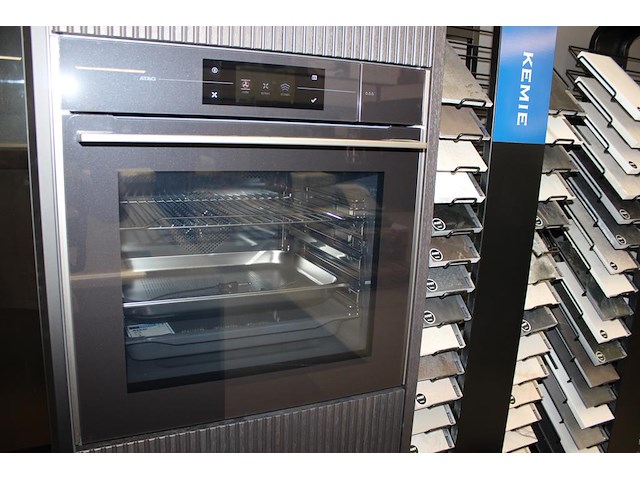 Keuken nolte neo in hoekopstelling en werkeiland met inbouwapparatuur - afbeelding 5 van  9