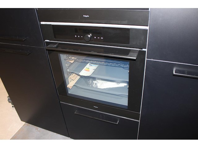 Keuken opstelling nolte met wand en eiland en luxe inbouwapparatuur - afbeelding 13 van  13
