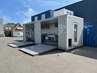 Keuken (rvs) container 8x3 meter