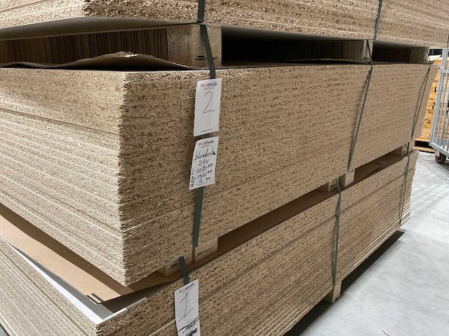 Keuken spaanplaat 2070x1945x16mm (24x) - afbeelding 2 van  4