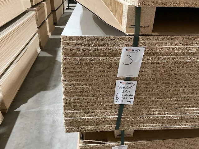 Keuken spaanplaat 2070x1945x16mm (24x) - afbeelding 4 van  5