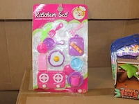 Keuken speelset op kaart 1x in doos j