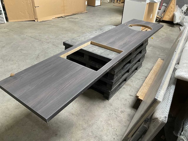 Keuken werkblad met franke spoelbak - afbeelding 2 van  4