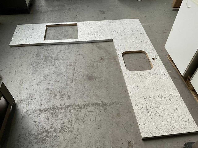 Keuken werkblad voor hoekopstelling - afbeelding 1 van  7