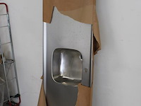 Keukenblad met gootsteen. afmeting 200 x 60 cm. - afbeelding 2 van  2