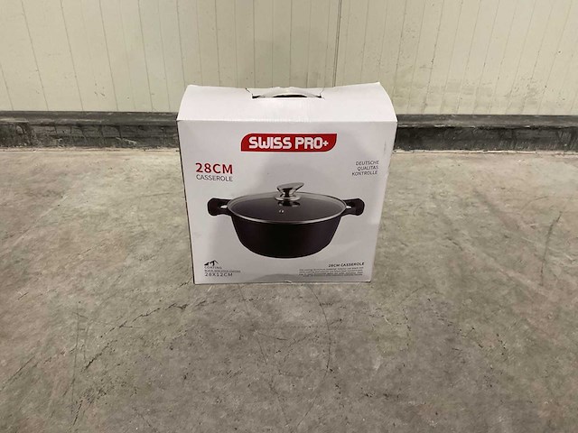 Keukengerei - swiss pro+ - 28cm casserole - afbeelding 1 van  5