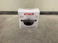 Keukengerei - swiss pro+ - 28cm casserole - afbeelding 1 van  5