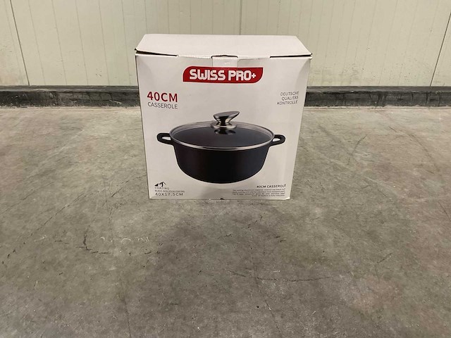 Keukengerei - swiss pro+ - 40cm casserole - afbeelding 1 van  5