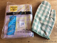 Keukenhanddoeken + overwant - afbeelding 1 van  2