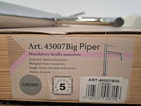 Keukenkraan emmevi, big piper, chroom - afbeelding 4 van  4