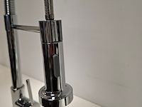 Keukenkraan glans chroom - afbeelding 3 van  5