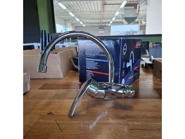 Keukenkraan grohe, eurosmart, chroom - afbeelding 1 van  8