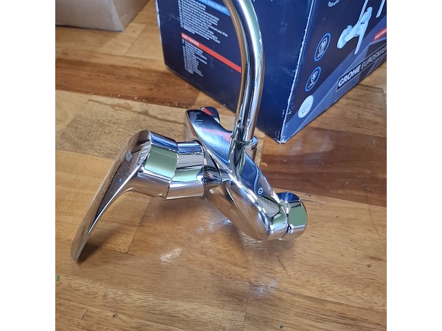 Keukenkraan grohe, eurosmart, chroom - afbeelding 4 van  8