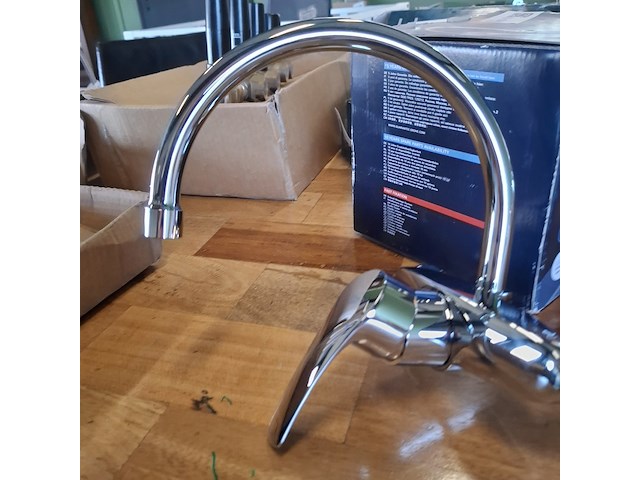 Keukenkraan grohe, eurosmart, chroom - afbeelding 5 van  8