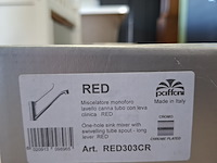 Keukenkraan paffoni, red - afbeelding 4 van  4