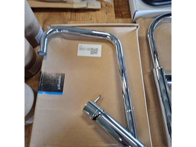 Keukenkraan supergrif, serie 170, chroom - afbeelding 1 van  7