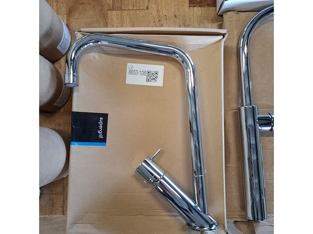 Keukenkraan supergrif, serie 170, chroom - afbeelding 3 van  7