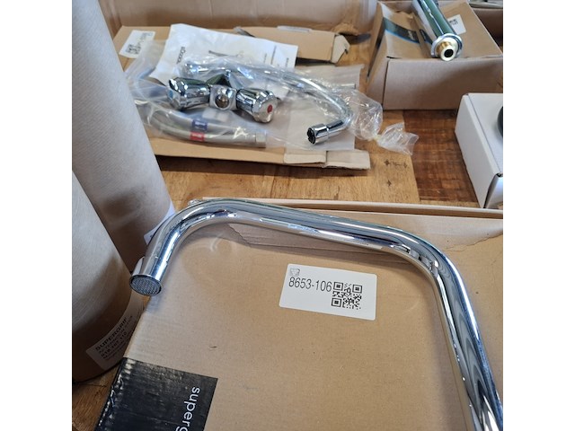 Keukenkraan supergrif, serie 170, chroom - afbeelding 6 van  7