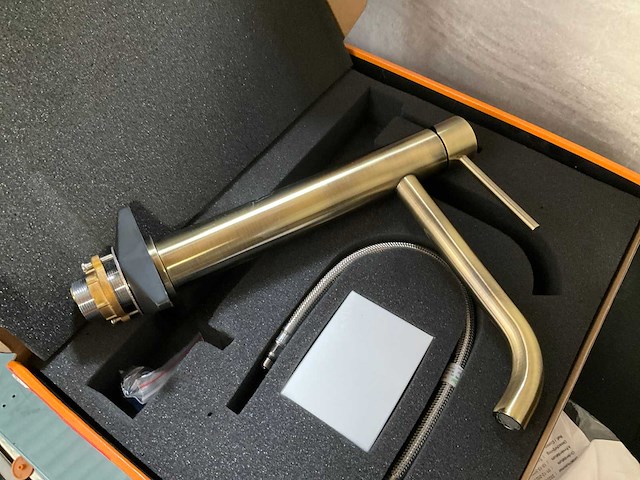 Keukenmengkraan antiek brons - afbeelding 8 van  9