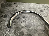 Keukenmengkraan chroom met kruisgreep - afbeelding 4 van  6