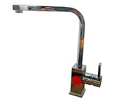 Keukenmengkraan draaibaar chroom - afbeelding 1 van  6