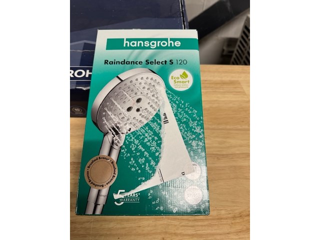 Keukenmengkraan en douchekop, grohe en hansgrohe, eurosmart en raindance select s - afbeelding 2 van  4