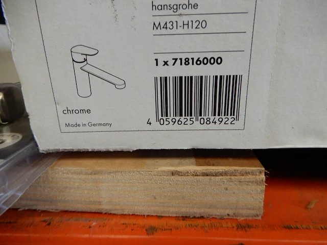 Keukenmengkraan, hansgrohe, m341-h120, chroom - afbeelding 3 van  3