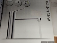 Keukenmengkraan, hansgrohe, m341-h120, chroom