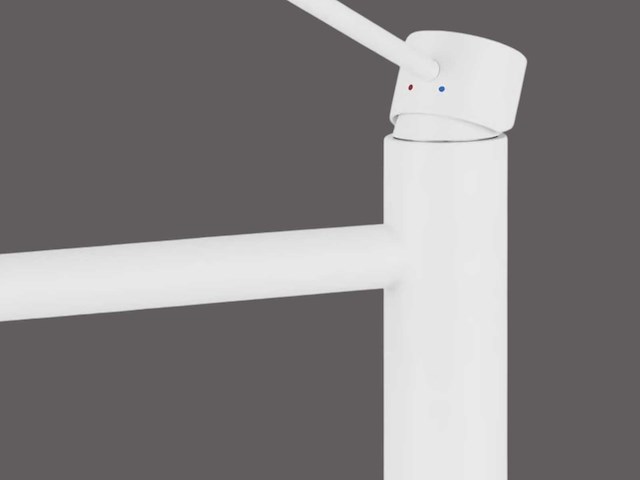 Keukenmengkraan mat wit - afbeelding 2 van  7