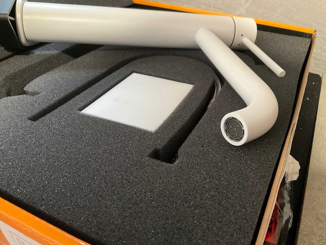 Keukenmengkraan mat wit - afbeelding 5 van  7