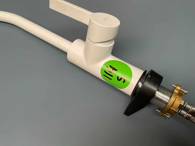 Keukenmengkraan mat wit - afbeelding 3 van  3