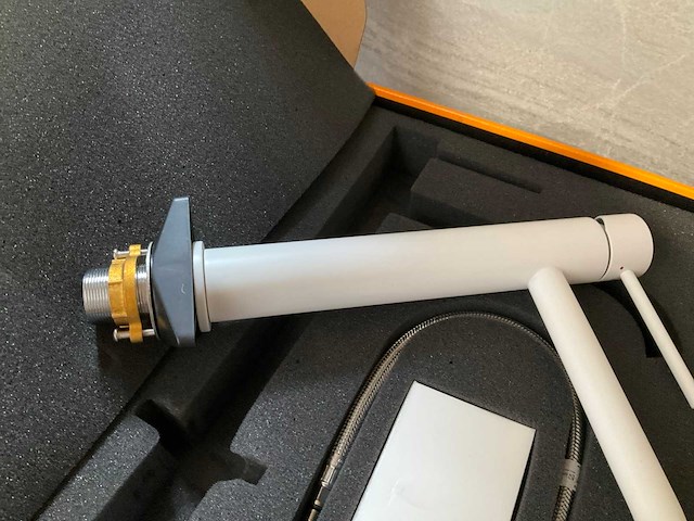 Keukenmengkraan mat wit - afbeelding 6 van  7