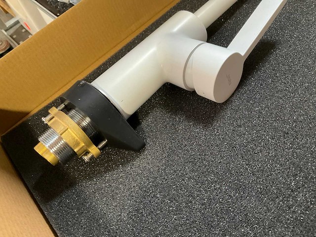 Keukenmengkraan mat wit - afbeelding 6 van  8