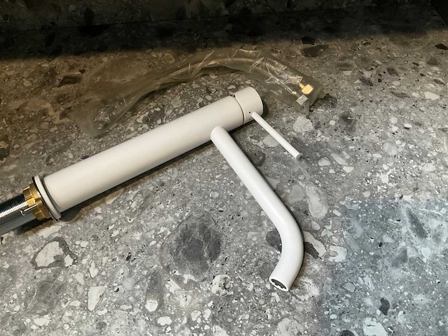 Keukenmengkraan mat wit - afbeelding 4 van  9