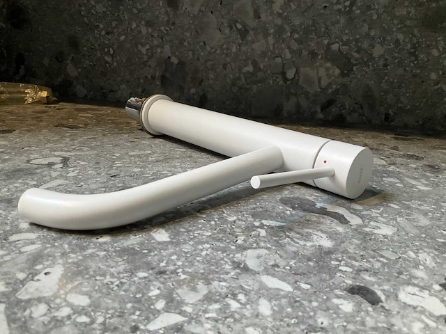 Keukenmengkraan mat wit - afbeelding 6 van  9