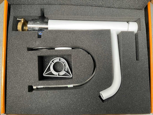 Keukenmengkraan mat wit - afbeelding 2 van  2