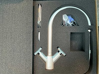 Keukenmengkraan mat wit - afbeelding 2 van  2