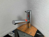 Keukenmengkraan met uittrekbare uitloop chroom - afbeelding 2 van  5