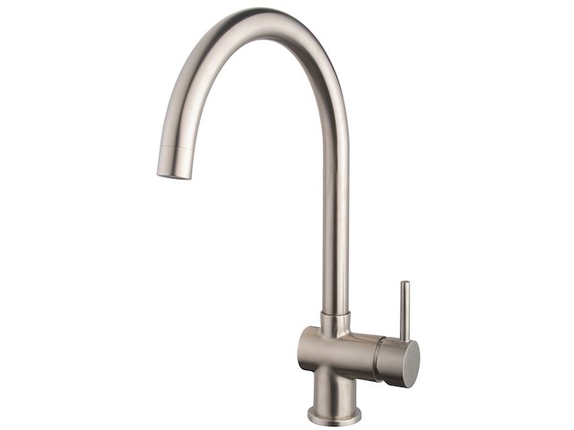 Keukenmengkraan pvd coating wb, caral 29.3009, geb. staal - afbeelding 1 van  4