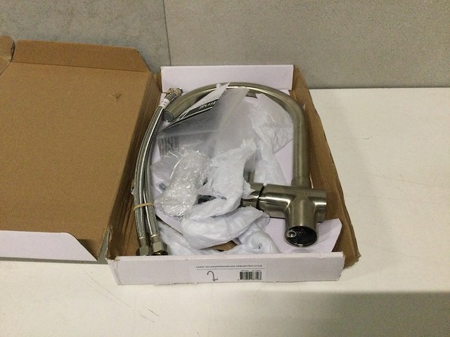 Keukenmengkraan pvd coating wb, caral 29.3009, geb. staal - afbeelding 4 van  4