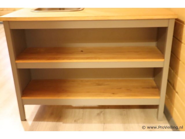 Keukenmeubel v.v. wasbak en kraan - 120x71x80cm - afbeelding 3 van  6