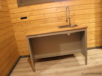 Keukenmeubel v.v. wasbak en kraan - 120x71x80cm - afbeelding 5 van  6