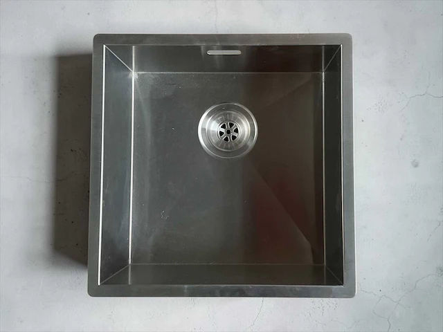 Keukenspoelbak 44x44cm - afbeelding 1 van  2